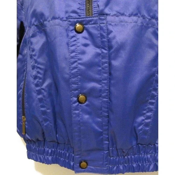 Vintage Slalom Purple Hot Pink Ski Snowboarding Jacket Coat Mens Large L Made US